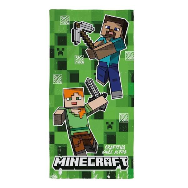 Imagen de Toalla Microfibra Minecraft 70.0 X 140.0 X  Cm