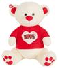 Imagen de Oso Peluche Camiseta Love Purpurina 90 Cm