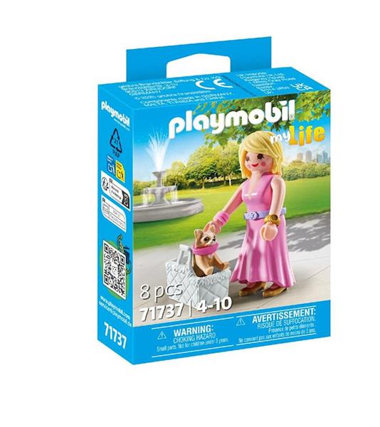 Imagen de Figura It-girl con Chihuahua Playmobil My Life