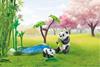 Imagen de Jardín asiático con panda Playmobil