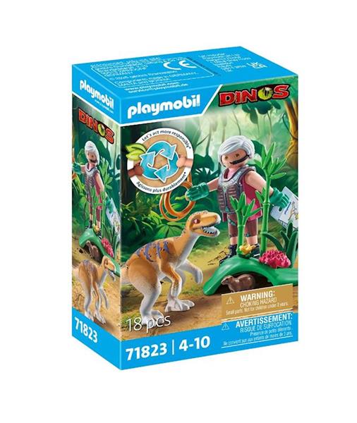 Imagen de Figura Velociraptor Playmobil Dinos.