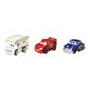 Imagen de Coche Cars mini set 3 unidades con carroceria metalica y ruedas giratorias. - Modelos surtidos