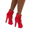 Imagen de Barbie Fashionistas Afroamericana Con Vestido Rojo