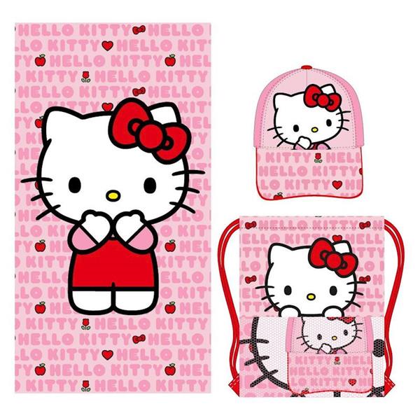 Imagen de Toalla Set Saquito Hello Kitty