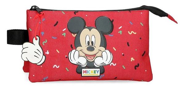 Imagen de Estuche Its A Mickey Thing 3 Cremalleras 22x12x5cm