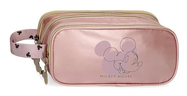 Imagen de Neceser Mickey 3 Cremalleras 22x10x9cm