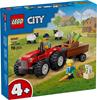 Imagen de Juego de consrtruccion Tractor Rojo Con Remolque Y Oveja Lego City