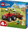 Imagen de Juego de consrtruccion Tractor Rojo Con Remolque Y Oveja Lego City