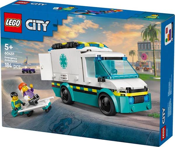 Imagen de Juego de construccion Ambulancia De Emergencias Lego City 