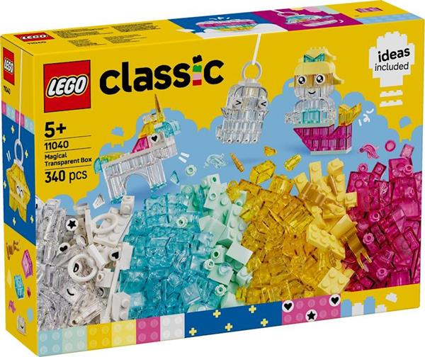 Imagen de Juego de construccion Caja De Magia Transparente Lego Classic