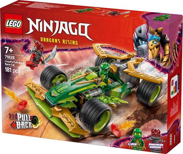 Imagen de Juego de construccion Coche De Carreras Con Motor De Carga Manual De Lloyd Lego Ninjago