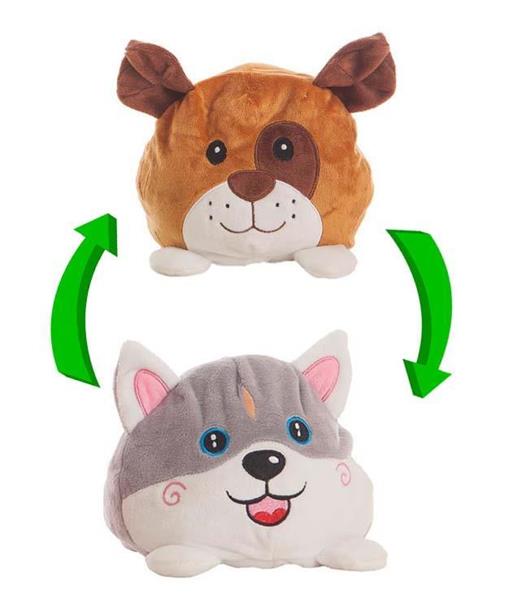 Imagen de Animal Peluche Carita Reversible 12 Cm