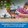 Imagen de Exploradores de la Jungla: Helicóptero en Campamento Base Lego City