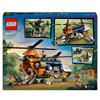 Imagen de Exploradores de la Jungla: Helicóptero en Campamento Base Lego City