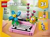 Imagen de Juego de construccion Máquina De Escribir Con Flores Lego Creator