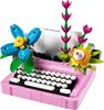 Imagen de Juego de construccion Máquina De Escribir Con Flores Lego Creator