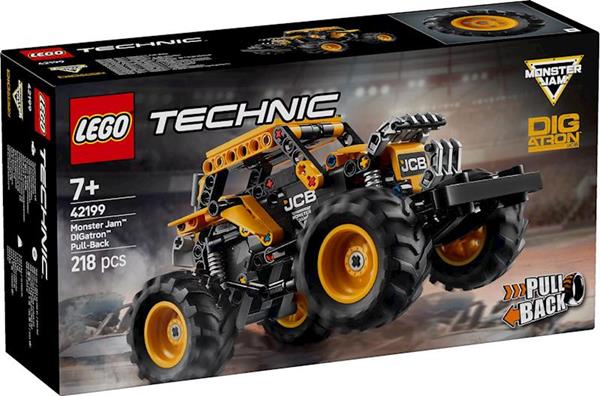 Imagen de Juego de construccion Monster Jam  Digatron Con Motor De Carga Manual Lego Technic