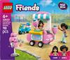 Imagen de Juego de construccion Puesto De Algodón De Azúcar Y Moto Lego  Friends