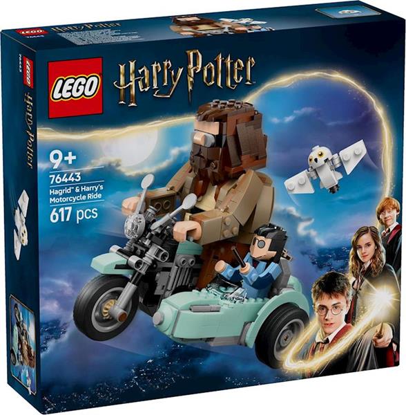 Imagen de Juego de construccion Viaje En Moto De Hagrid Y Harry Lego Harry Potter