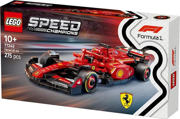 Imagen de Juego de construccion Coche De Carreras Ferrari Sf-24 Formula 1 Lego Speed Champions