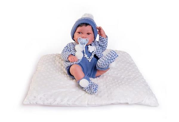 Imagen de Muñeco Newborn Pipo Cojín Blanco