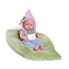 Imagen de Muñeco Pitu parejita bosque niño 26 cm con capota,peto y cojin camita.