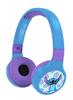 Imagen de Auriculares bluetooth  Disney 100 Stitch con cable yvolumen seguro para los niños 16.8x18x7.4 cm