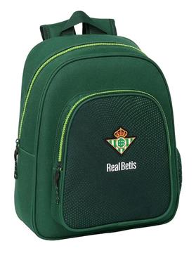 Imagen de MOCHILA INFANTIL ADAPTABLE A CARRO RES AGUA REAL BETIS BALOMPIE 28X34X10 CM