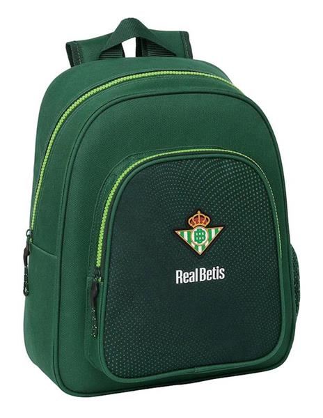 Imagen de MOCHILA INFANTIL ADAPTABLE A CARRO RES AGUA REAL BETIS BALOMPIE 28X34X10 CM