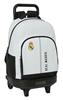 Imagen de MOCHILA GRANDE CON RUEDAS COMPACT EXTRAIBLE REAL MADRID 1ª EQUIP. 24/25 33X45X22 CM