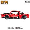 Imagen de Juego Construccion Coche Racing retrofriccion 457 piezas. 12x23.5x7.3 cm