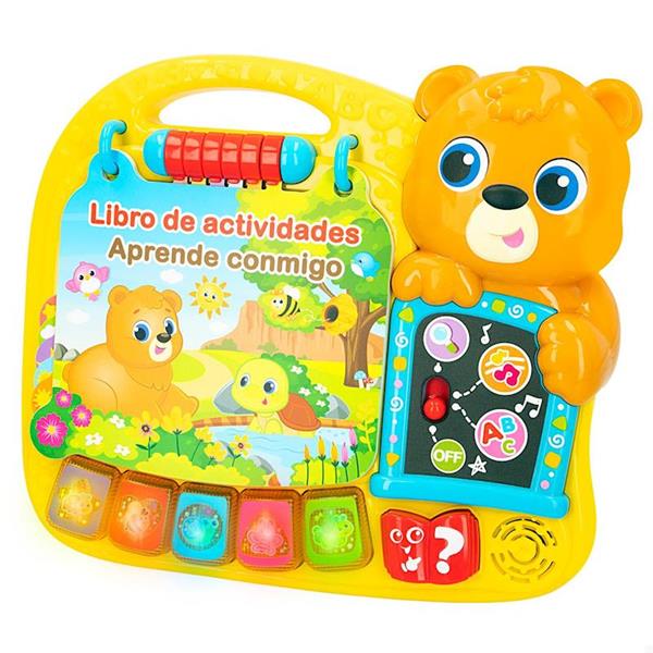 Imagen de Libro Interactivo Actividades con Luz, Sonidos y Melodias. 29x5.5x26.5 cm