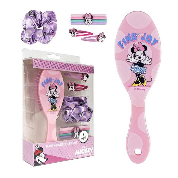Imagen de Accesorios de belleza Minnie (8 piezas) 14.0 X 18.5 X 4.0 Cm