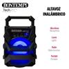 Imagen de Mini Altavoz Karaoke Con Micro con luces , sonidos y cargador usb incluido. 15x10x18 cm.