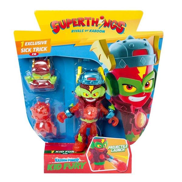 Imagen de Figura Superthings Kazoom Power Mission Kazoom Kids. Incluye 1 Supertings exlusivo y accesorios 16.5x13.3x3.5 cm - Modelos surtidos