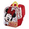 Imagen de Mochila 3D Elite Minnie Mouse Flowered 26 x11 x31 cm