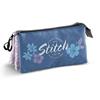 Imagen de Estuche Portatodo Triple Lilo y Stitch Skate 23 x8 x11 cm