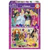 Imagen de Puzzle 2 en 1 de 48 piezas Disney Princess