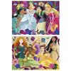 Imagen de Puzzle 2 en 1 de 48 piezas Disney Princess