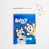 Imagen de Conjunto de papelería Coloreable Bluey 30.0 X 30.0 X 2.5 Cm