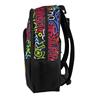 Imagen de Mochila Primaria Ranking Grafitti doble compartimento adaptable a carro 44 X 31 X 17 CM.