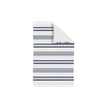 Imagen de Pareo-Toalla 100X150 Rayas Flecos Nampur Marino