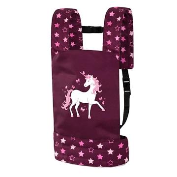 Imagen de Mochila Bebé Paseo Deluxe de Unicornio Para Muñeca