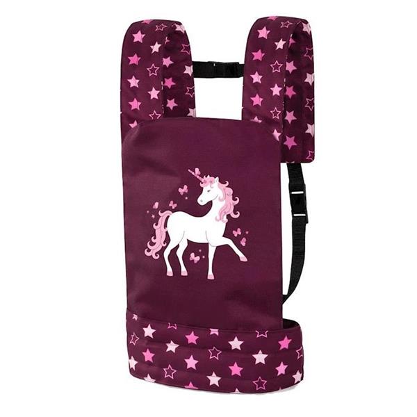 Imagen de Mochila Bebé Paseo Deluxe de Unicornio Para Muñeca