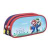 Imagen de Estuche Super Mario Triple. Interior Totalmente Forrado Y Personalizado. Acabados Y Cremalleras De Alta Calidad 37 X 27 X 17 CM.