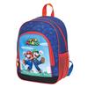 Imagen de Mochila Super Mario, 2 Bolsillos Laterales. Interior Totalmente Forrado Y Personalizado. 32 X 25.5 X 11 CM.