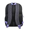Imagen de Mochila Kuromi Primaria Doble Compartimento. Adaptable A Carro. Con Accesorio Pom-Pom.44 X 30 X 20 CM.