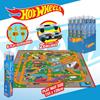Imagen de Alfombra Hotweels 118X153 Cm + 2 Coche