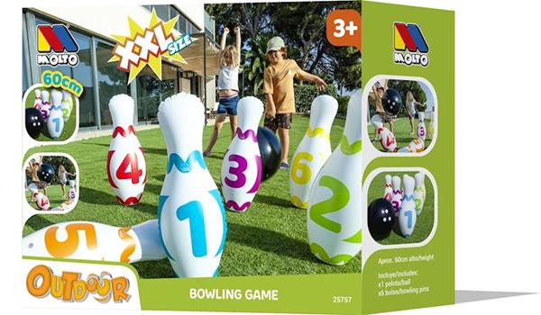 Imagen de Set Juego de Los bolos, Incluye 6 Bolos y 1 Pelota