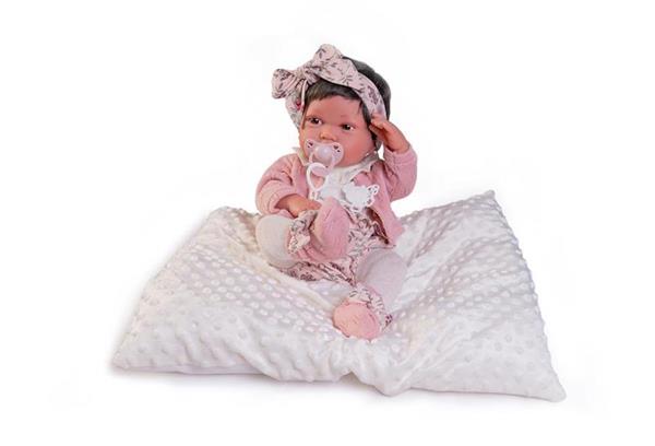 Imagen de Muñeca Newborn Pipa Cojín Blanco